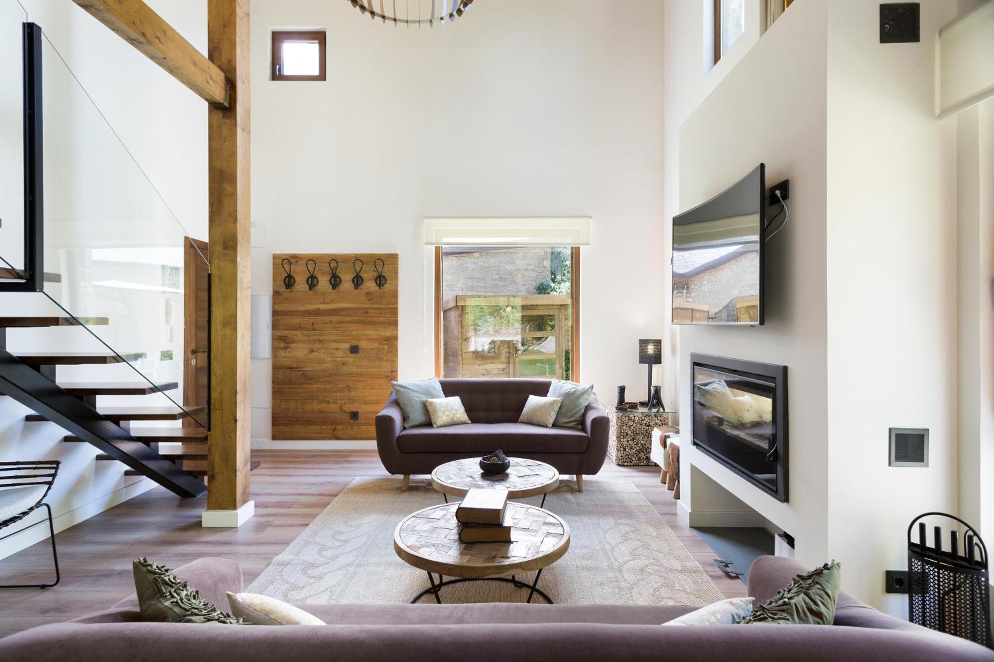 Casa Forelsa Lujo En La Montana Ос-де-Хака Экстерьер фото